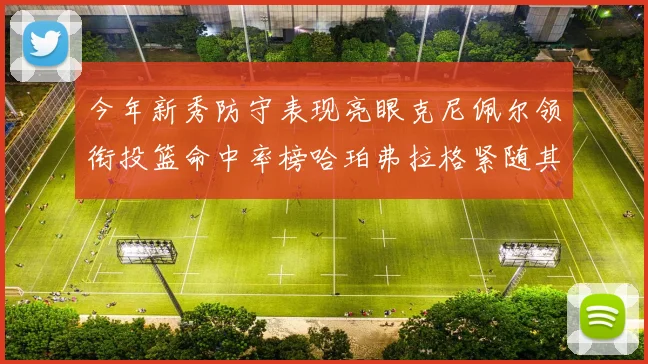 今年新秀防守表现亮眼克尼佩尔领衔投篮命中率榜哈珀弗拉格紧随其后